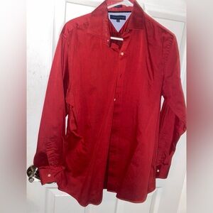 Tommy Hilfiger Crimson Dress Shirt slim